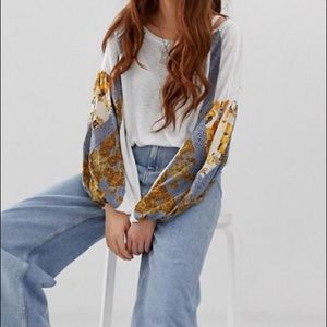 Free people casual clash top